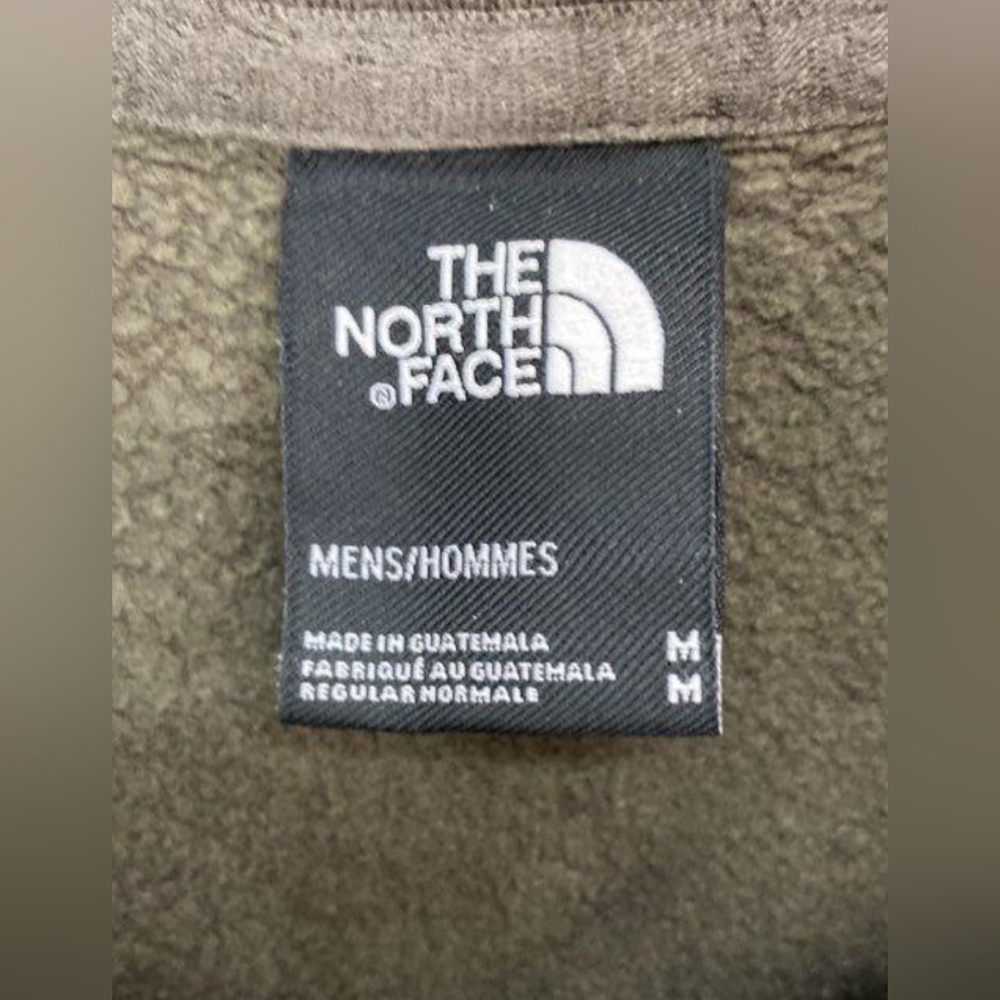 The North Face Men's Bearinda Pullover Hoodie Olive Green Size M Used Exc - Picture 5 of 7